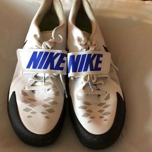 Gently used Nike throwing shoes
